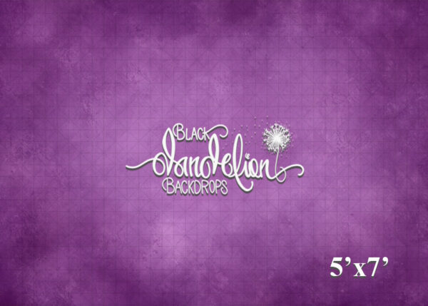 5x7-Violet Rough Lush-Black Dandelion Backdrops