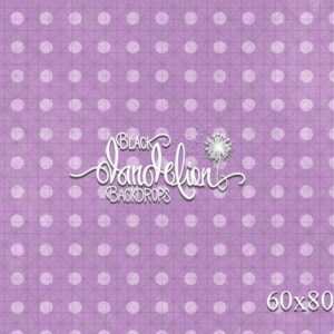 60x80-Purple Dots-Black Dandelion Backdrops