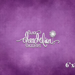 6x8-Violet Rough Lush-Black Dandelion Backdrops