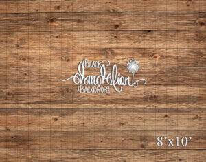 8x10-Old Wood Horizontal-Black Dandelion Backdrops