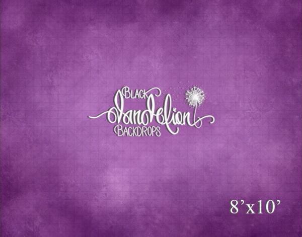 8x10-Violet Rough Lush-Black Dandelion Backdrops