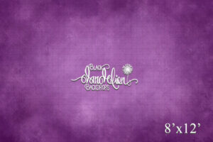 8x12-Violet Rough Lush-Black Dandelion Backdrops
