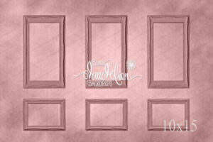 10x15-Rose Frame Wall-Black Dandelion Backdrops
