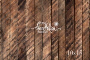 10x15-Log Town Hill Planks-Black Dandelion Backdrops
