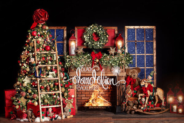 10x15-Saint Nick has been there-Black Dandelion Backdrops