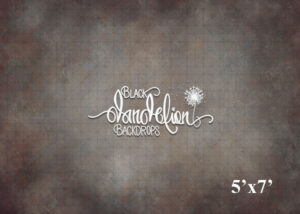 5x7-Stone Dirt-Black Dandelion Backdrops