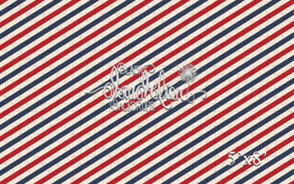 5x8-Red and Blue Stripes-Black Dandelion Backdrops