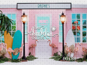 60x80-Ralphie's Board Shop-Black Dandelion Backdrops