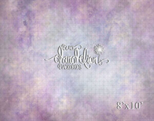 8x10-Cotton Candy Galaxy-Black Dandelion Backdrops
