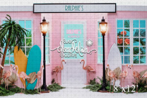 8x12-Ralphie's Board Shop-Black Dandelion Backdrops