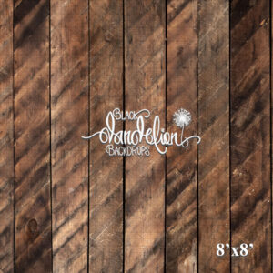 8x8-Log Town Hill Planks-Black Dandelion Backdrops