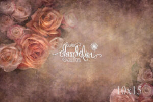 10x15-Mother's Rose-Black Dandelion Backdrops