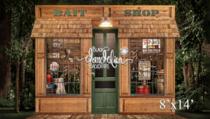 8x14-Bait Shop-Black Dandelion Backdrops