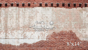 8x14-Holbert Brick-Black Dandelion Backdrops
